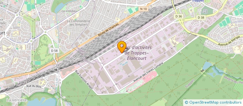 localisation de l'entreprise BATI ASPECT  TRAPPES