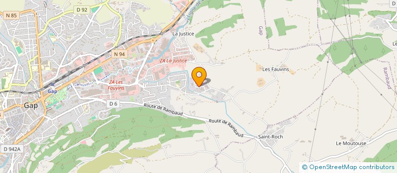 localisation de l'entreprise BATI-AT  GAP