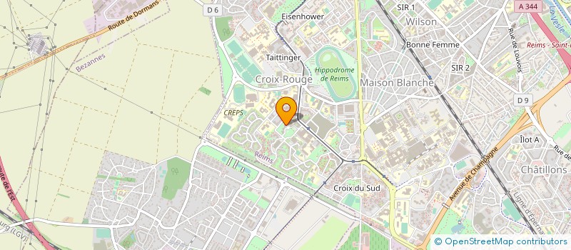 localisation de l'entreprise BATI AVCI  REIMS