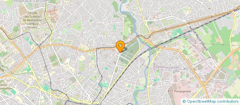 localisation de l'entreprise BATI AVENIR  MONTPELLIER