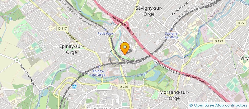 localisation de l'entreprise BATI AXESS à SAVIGNY-SUR-ORGE