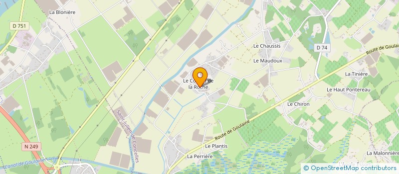 localisation de l'entreprise BATI AZ à SAINT-JULIEN-DE-CONCELLES
