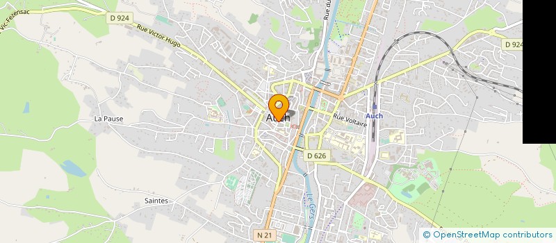 localisation de l'entreprise BATI BASQUE PLATRERIE à AUCH