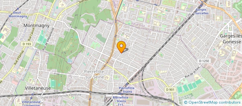 localisation de l'entreprise BATI BAT à PIERREFITTE-SUR-SEINE