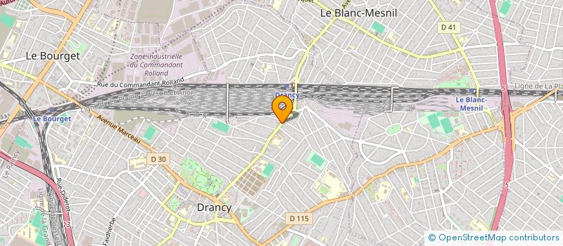 localisation de l'entreprise BATI BEAUCE 28 à DRANCY