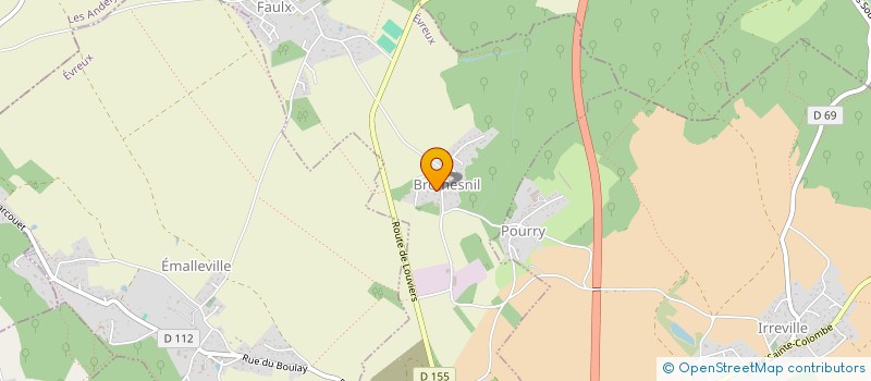 localisation de l'entreprise BATI BEEP  LA CHAPELLE-DU-BOIS-DES-FAULX