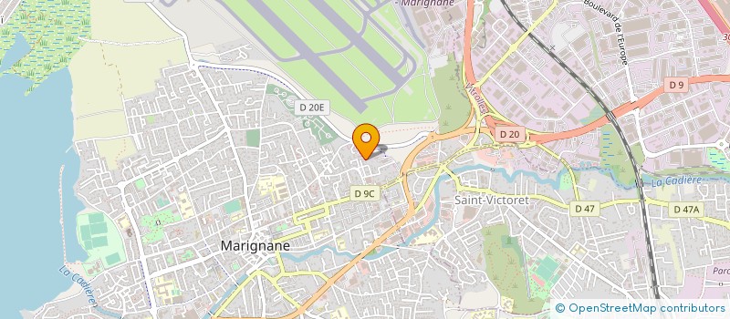 localisation de l'entreprise BATI - BEL CONSTRUCTION à MARIGNANE
