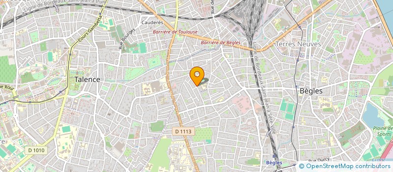 localisation de l'entreprise BATI BILBER à BEGLES
