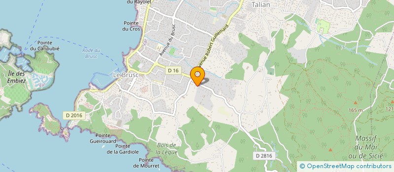 localisation de l'entreprise BATI BOAT-SUD à SIX-FOURS-LES-PLAGES