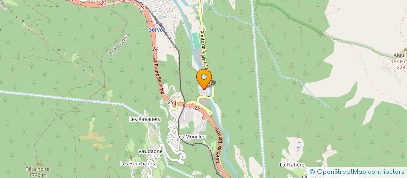 localisation de l'entreprise BATI BOIS SOLUTIONS à LES HOUCHES
