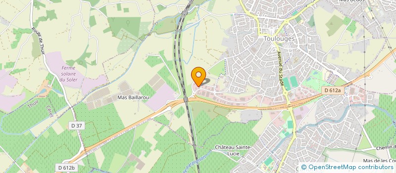 localisation de l'entreprise BATI BTP PROJET à TOULOUGES