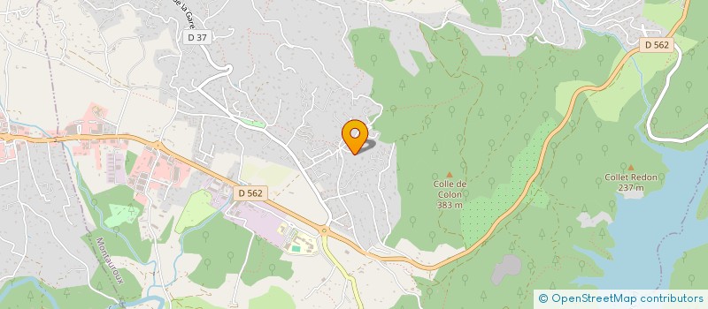 localisation de l'entreprise BATI BUILD  MONTAUROUX