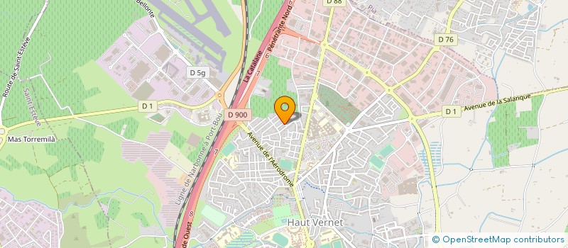 localisation de l'entreprise BATI BUILDER à PERPIGNAN