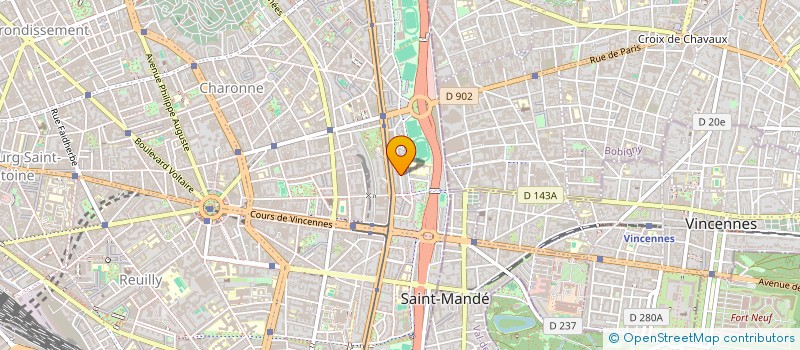 localisation de l'entreprise BATI C  PARIS