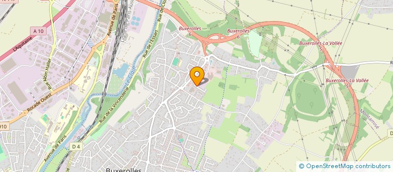 localisation de l'entreprise BATI-CAR CONSTRUCTION  BUXEROLLES