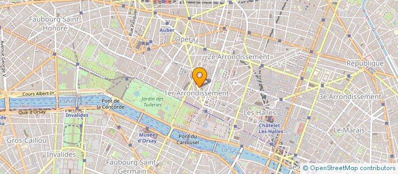 localisation de l'entreprise BATI - CARL à PARIS