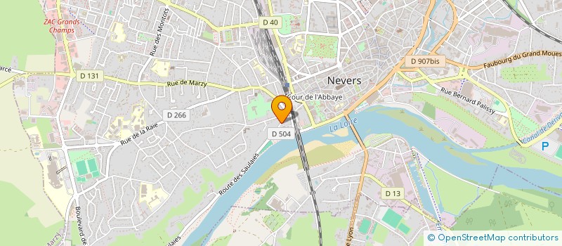 localisation de l'entreprise BATI CARRELAGE à NEVERS