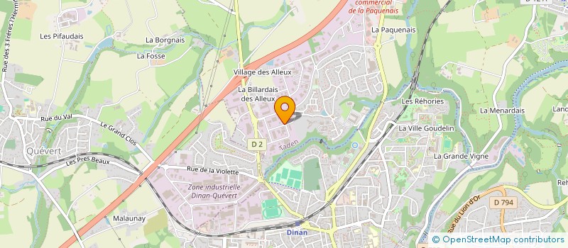 localisation de l'entreprise BATI CARRL' à TADEN