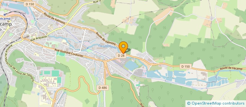 localisation de l'entreprise BATI CAUX à FECAMP