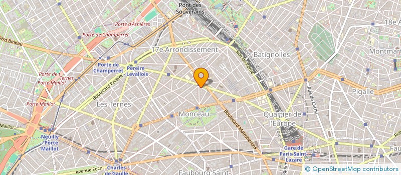 localisation de l'entreprise BATI CED  PARIS