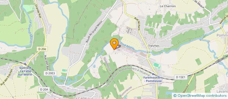 localisation de l'entreprise BATI CHARPENTE à FAREMOUTIERS