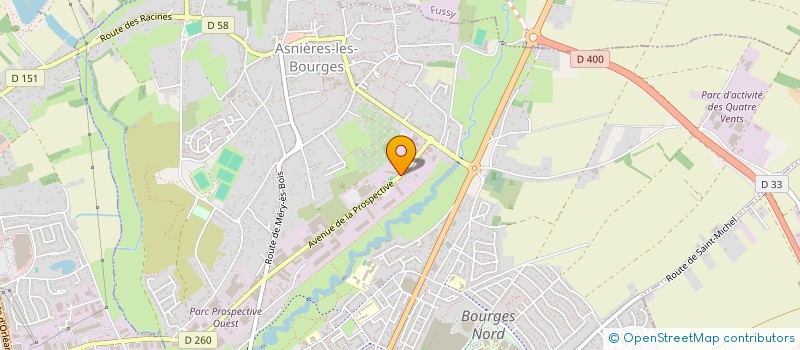 localisation de l'entreprise BATI CITY RENOVATION  BOURGES