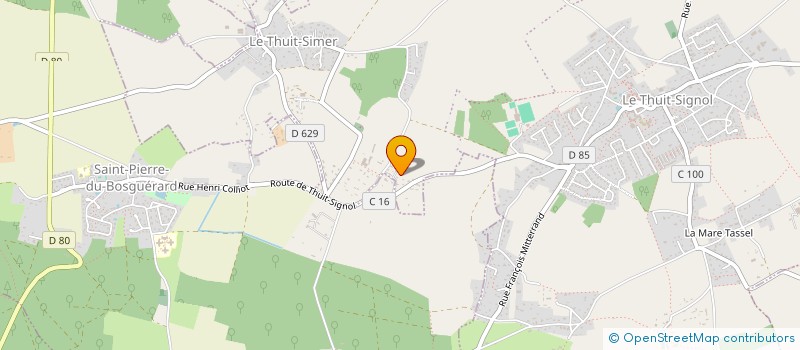 localisation de l'entreprise BATI'CLEAN  LES MONTS DU ROUMOIS