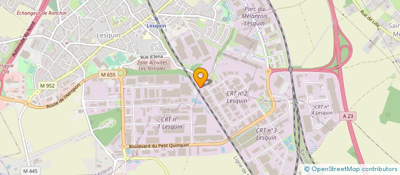 localisation de l'entreprise BATI COELHO à LESQUIN