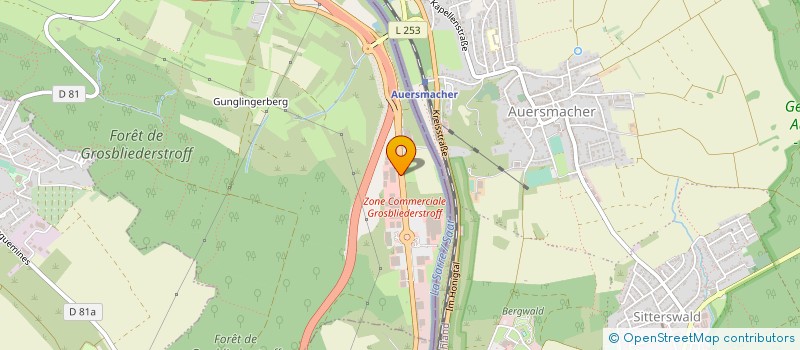 localisation de l'entreprise BATI COLMAN  GROSBLIEDERSTROFF