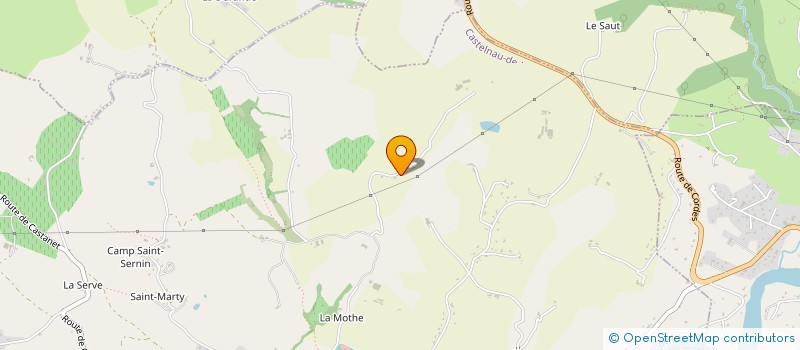 localisation de l'entreprise BATI COLOR  CASTELNAU-DE-LEVIS