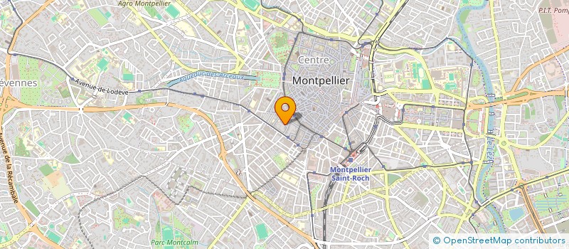 localisation de l'entreprise BATI-COM à MONTPELLIER