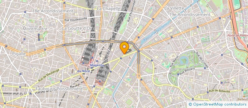 localisation de l'entreprise BATI COMTOIS  PARIS