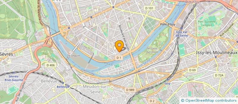 localisation de l'entreprise BATI CONCEPT 2000 à BOULOGNE-BILLANCOURT