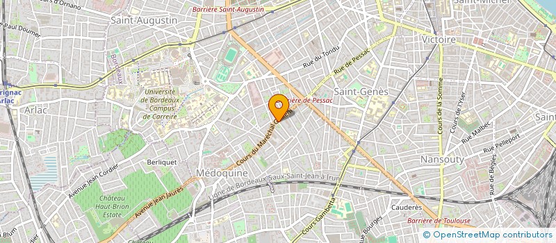 localisation de l'entreprise BATI CONCEPT  TALENCE