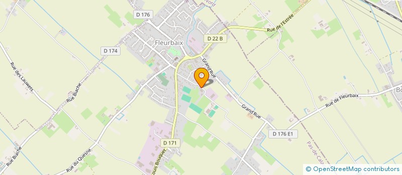 localisation de l'entreprise BATI-CONCEPT à FLEURBAIX