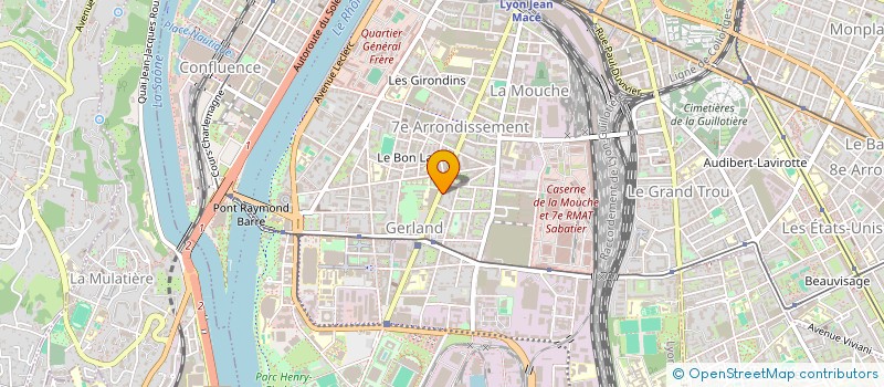 localisation de l'entreprise BATI CONCEPT  LYON