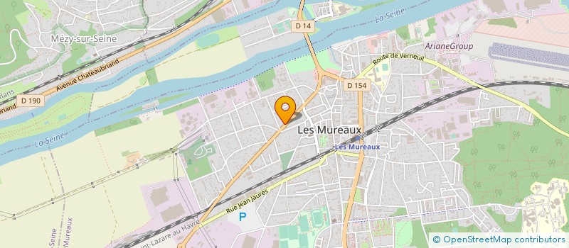 localisation de l'entreprise BATI CONCEPT à LES MUREAUX