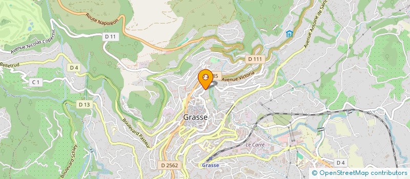 localisation de l'entreprise BATI CONCEPT à GRASSE