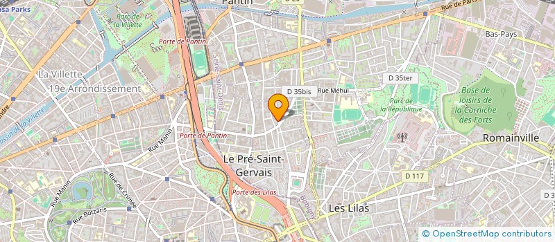 localisation de l'entreprise BATI CONCEPT à LE PRE-SAINT-GERVAIS