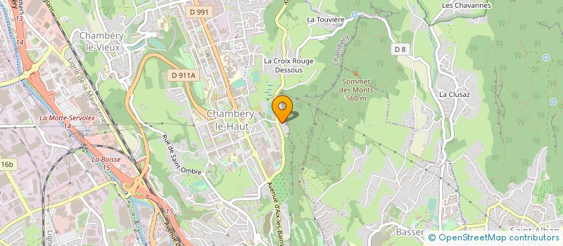 localisation de l'entreprise BATI-CONCEPT à LA RAVOIRE