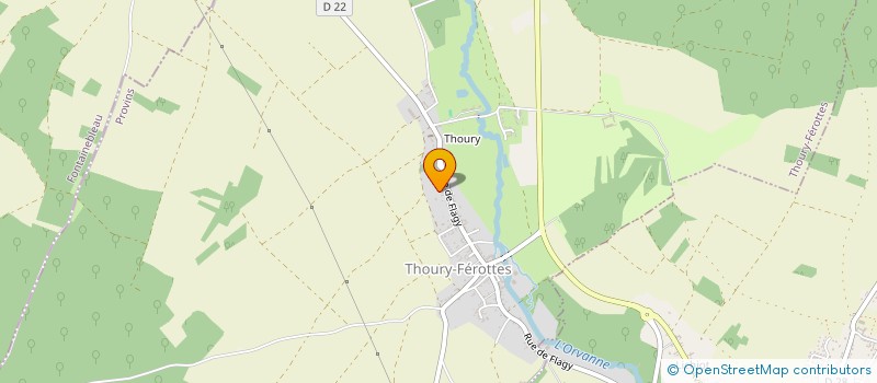 localisation de l'entreprise BATI CONCEPT  THOURY-FEROTTES