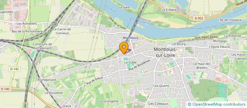 localisation de l'entreprise BATI-CONCEPT à MONTLOUIS-SUR-LOIRE