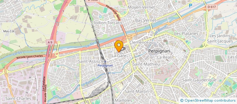 localisation de l'entreprise BATI CONCEPT  PERPIGNAN