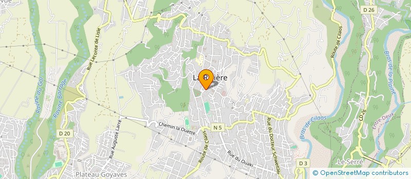 localisation de l'entreprise BATI-CONCEPT  SAINT-LOUIS