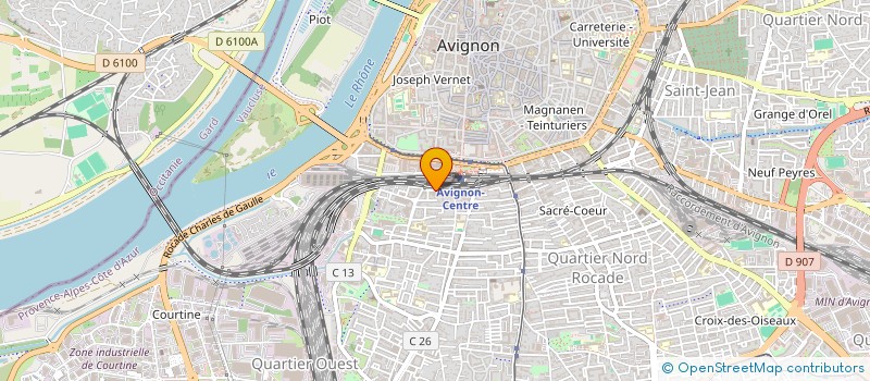 localisation de l'entreprise BATI CONCEPT RENOV  AVIGNON