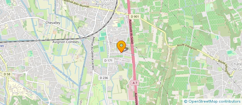 localisation de l'entreprise BATI CONCEPT TURGAY  MORIERES-LES-AVIGNON