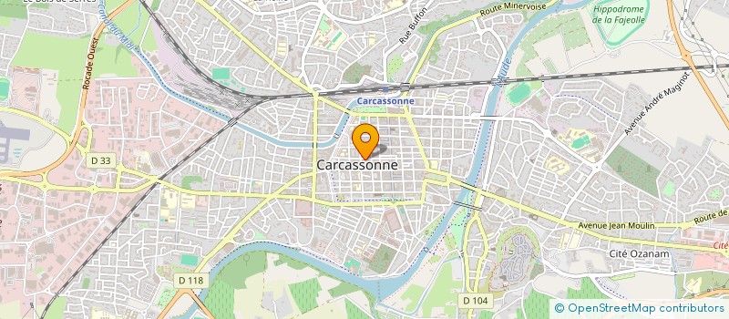 localisation de l'entreprise BATI CONCEPT11  CARCASSONNE