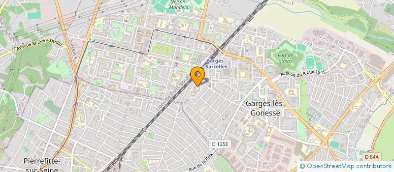 localisation de l'entreprise BATI CONFIANCE  GARGES-LES-GONESSE