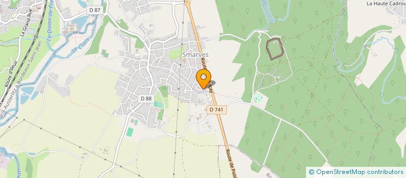 localisation de l'entreprise BATI-CONFIANCES  VOUNEUIL-SOUS-BIARD