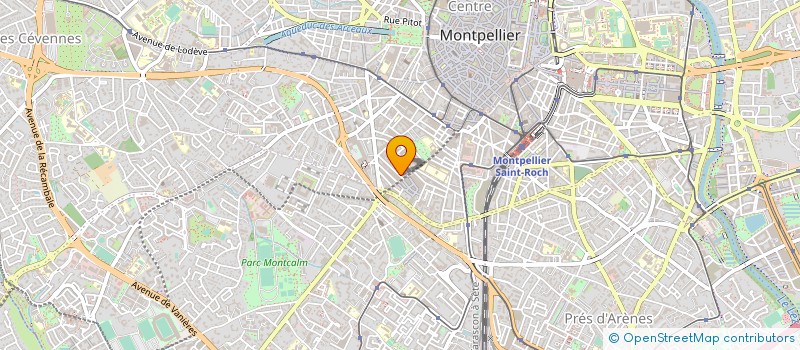 localisation de l'entreprise BATI CONFORT à MONTPELLIER